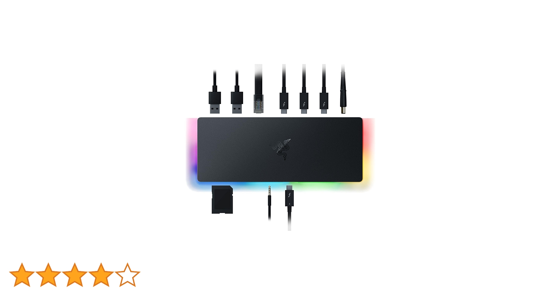 Amazon | Razer Thunderbolt 4ドック:10ポートイン1 - デュアル